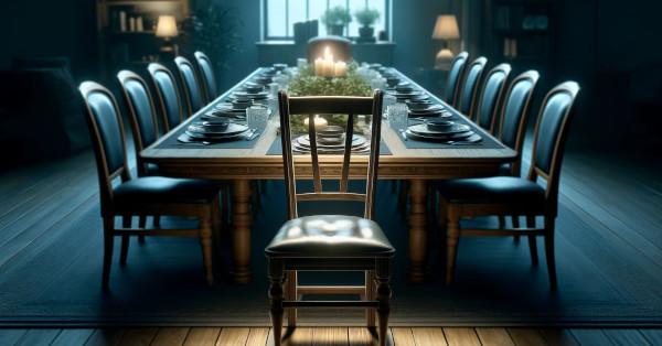 Chairs around a table